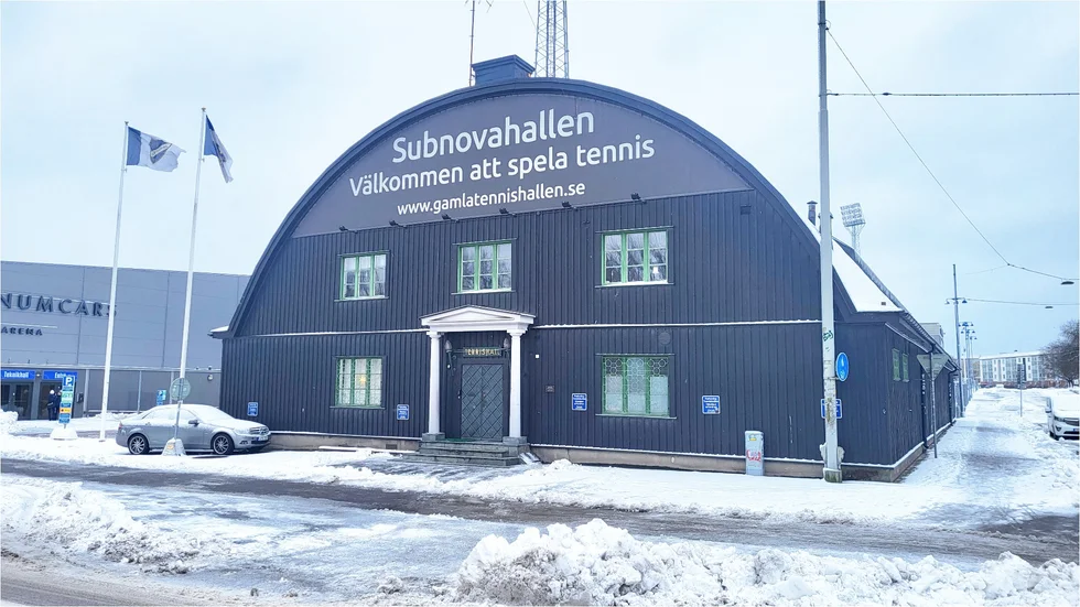 Tennishallen vid Södra promenaden är skyddad som byggnadsminne.