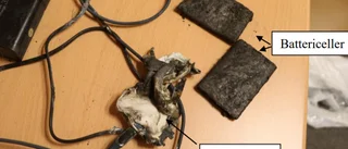 Powerbank började brinna i Västerviksvilla • Utredaren: Misstänker du skada – byt ut den direkt