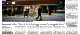 Coop backar - men testen blir kvar