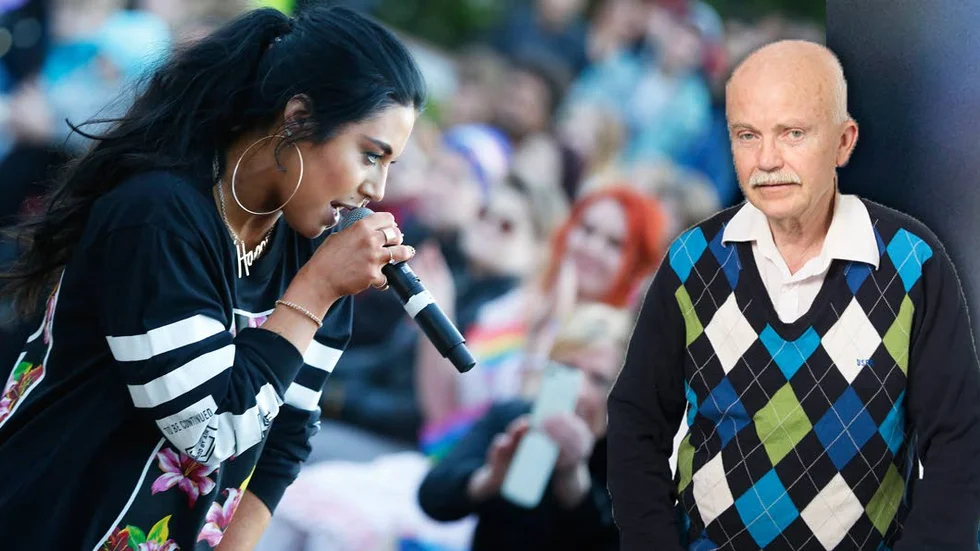 KRITISERAS. Maxida Märaks sommarprat har anmälts till granskningsnämnden av Staffan Yngve, politiker, fysikprofessor och tidigare ordförande i polisstyrelsen i Uppsala. Bilden är ett montage.