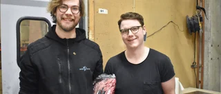 Hampus och Erik ska leverera kött direkt hem till Skellefteborna