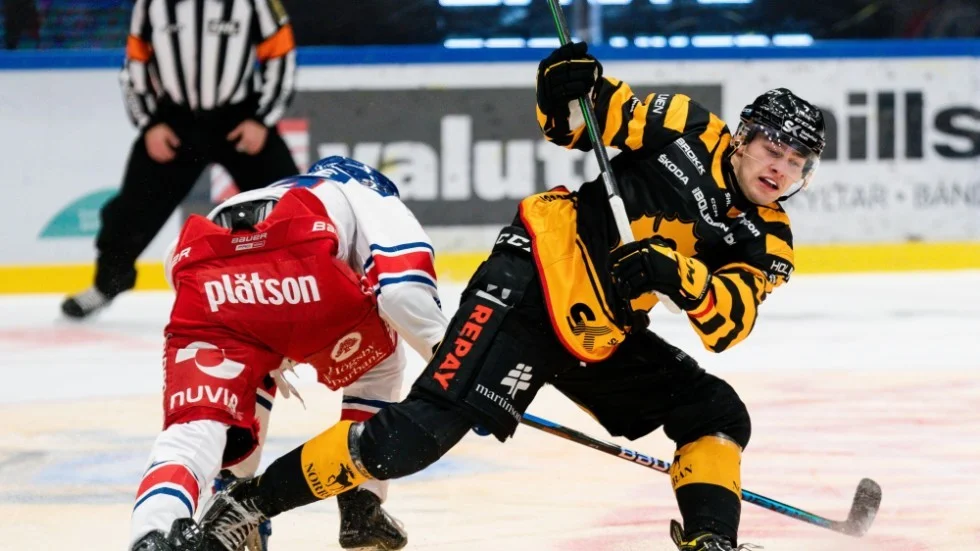 Frans Haara svarade för 2–0-målet i segermatchen mot Växjö.