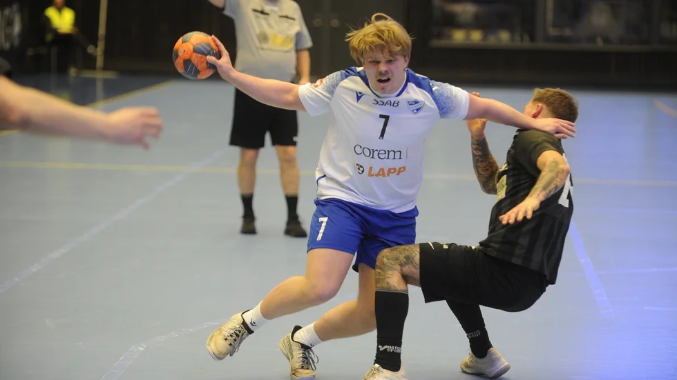 Max Larsson blev bäste målskytt i IFK i seriepremiären
