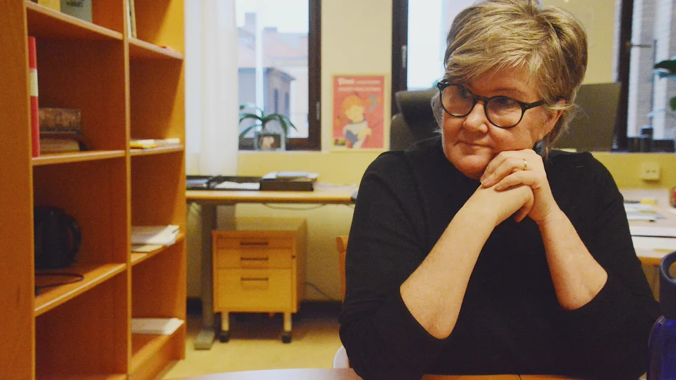 Helen Nilsson (S) är kommunstyrelsens ordförande i Vimmerby. "Vi avser att ta bort sparkravet på över tio miljoner nämnderna har på sig", säger hon.