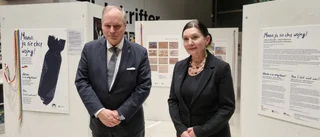 Ukrainska barnteckningar mot krig ställs ut i Visby
