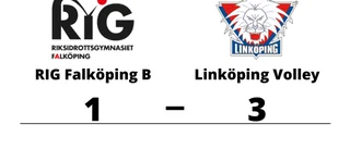Seger för Linköping Volley borta mot RIG Falköping B