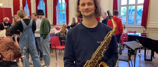 Jazzmusikern Hannes Bennich gav elever karriärråd 