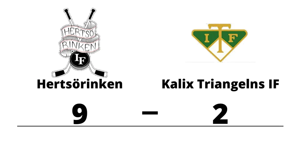 Hertsörinken IF vann mot Kalix Triangelns IF