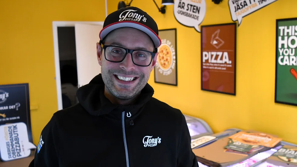 Tony Gerasovskis familj har bakat pizzor i Nyköping i nästan 50 år.