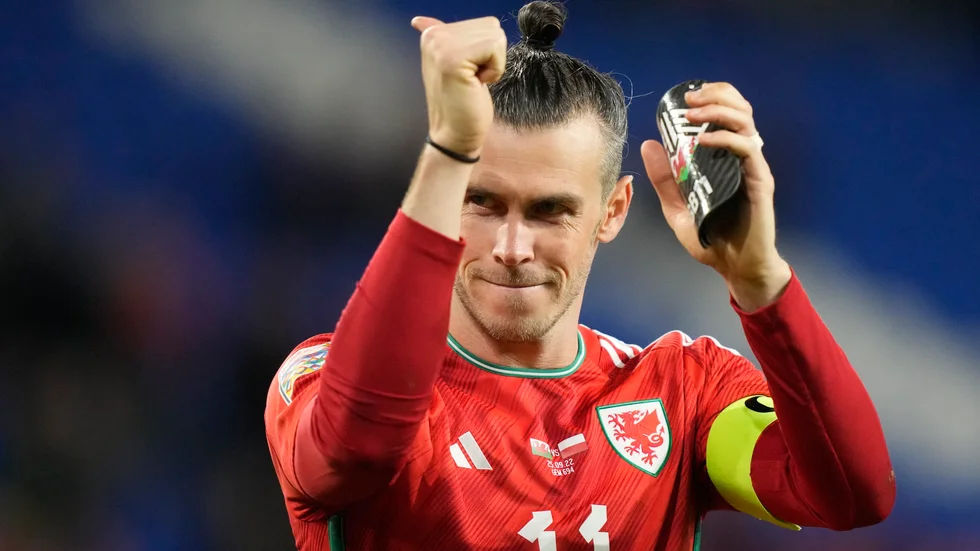 Gareth Bale leder Wales i VM. Arkivbild.