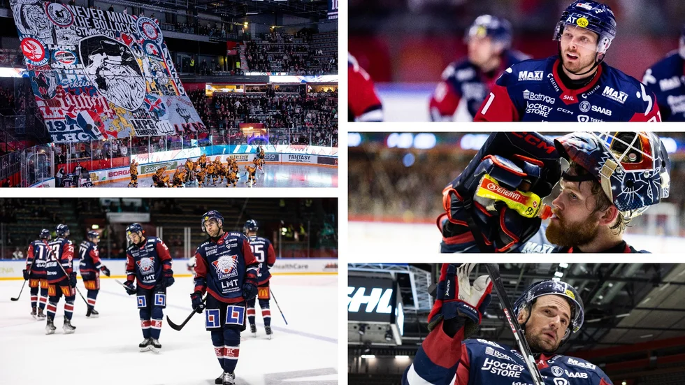 Fem bilder av LHC-hösten 2022. Från publikstöd och taskiga hemmamatcher till vassa insatser av Christoffer Ehn, Marcus Högberg och Broc Little.