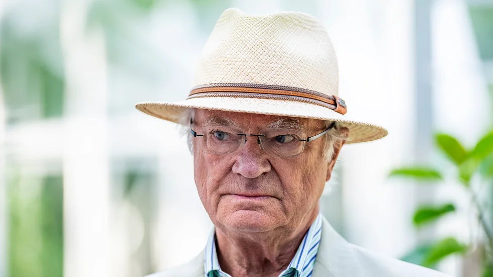 Kung Carl XVI Gustaf.
