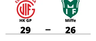 HK GP vann hemma mot Miffe