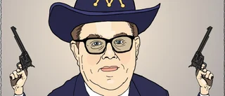 "Gunnar Strömmer är ny sheriff i stan"