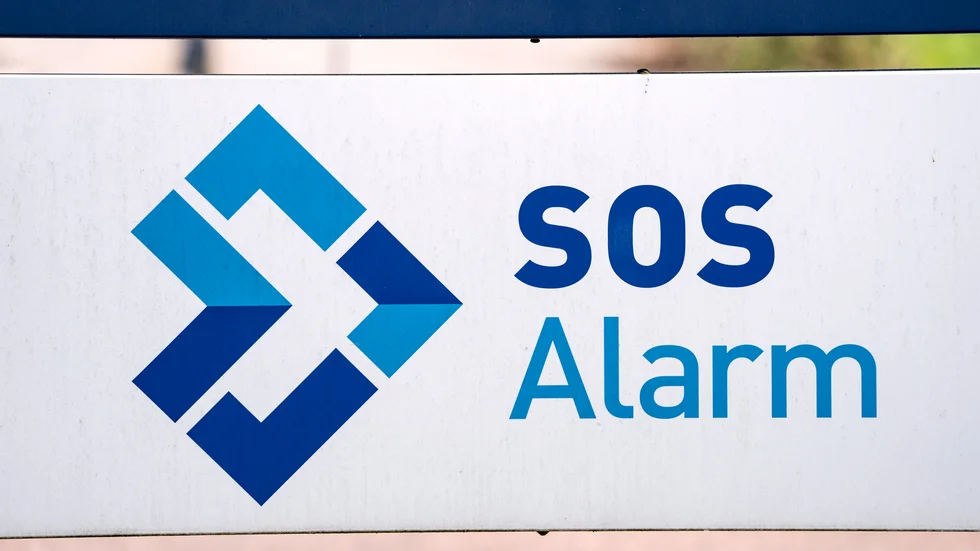 SOS alarm fick kännedom om olyckan strax före klockan åtta under lördagskvällen. Arkivbild.