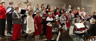 Qvinnokören Lapponica skapade julstämning