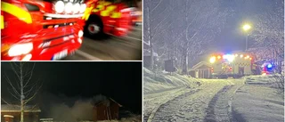 Lars-Erik i Älvsbyn såg eldslågor från vägen på nyårsafton – hjälpte brännskadad man: "Stövlarna hade smält fast på benen"