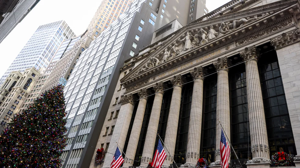 Wall Street går mot det sämsta året sedan 2008. Arkivbild.
