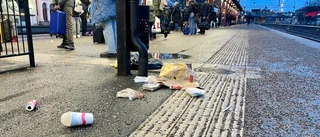 Sopmarodörer slog till mot järnvägsstationen: "Tyvärr har jag blivit luttrad"