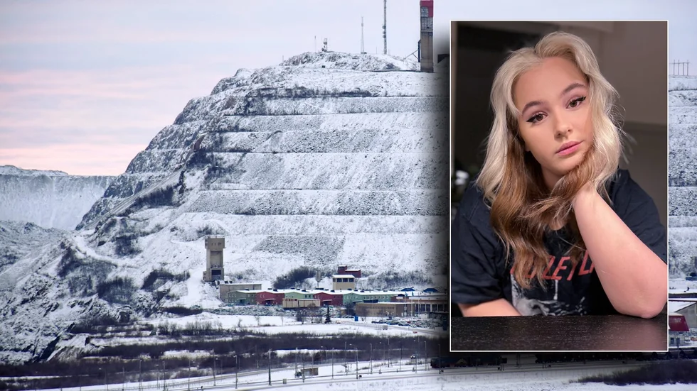 "Jag kommer aldrig att flytta härifrån, men jag vill skapa en förändring", säger Kirunapoeten och gruvarbetaren Wilma Saga Persson.