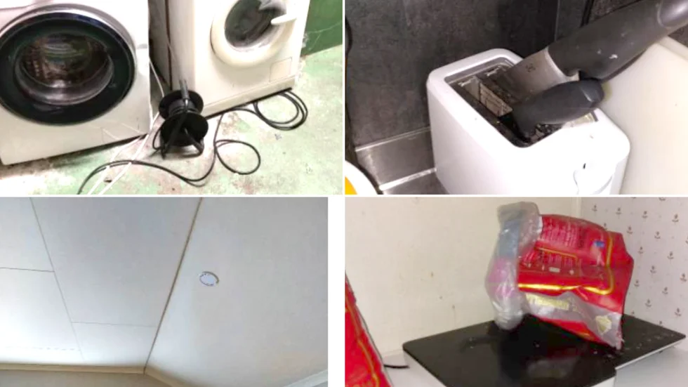 Det här är detaljer som räddningstjänsten i Skellefteå reagerat på vid granskning av bostäder, bland annat borttagen brandvarnare och knivförvaring i brödrosten.
