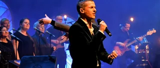 David Lindgren maxade julstämningen i Sara kulturhus – se ett smakprov från konserten 