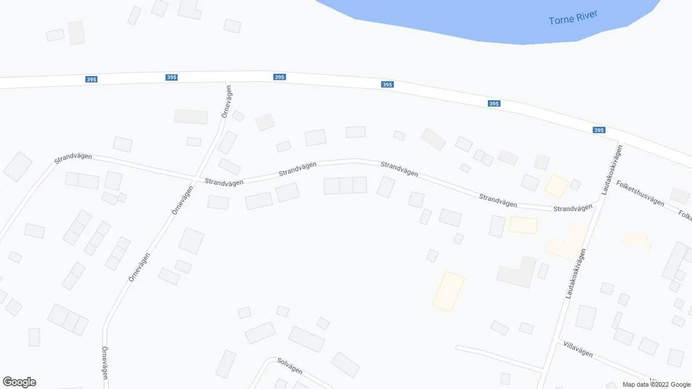 Vägar kring Strandvägen 13