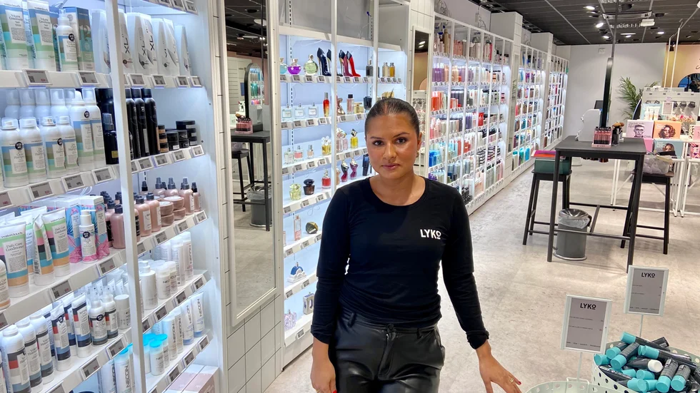 Jinet Delgado är butikschef på Lyko i Luleå och Singles day är en stor handelsdag, eller snarare period, för kedjan. 