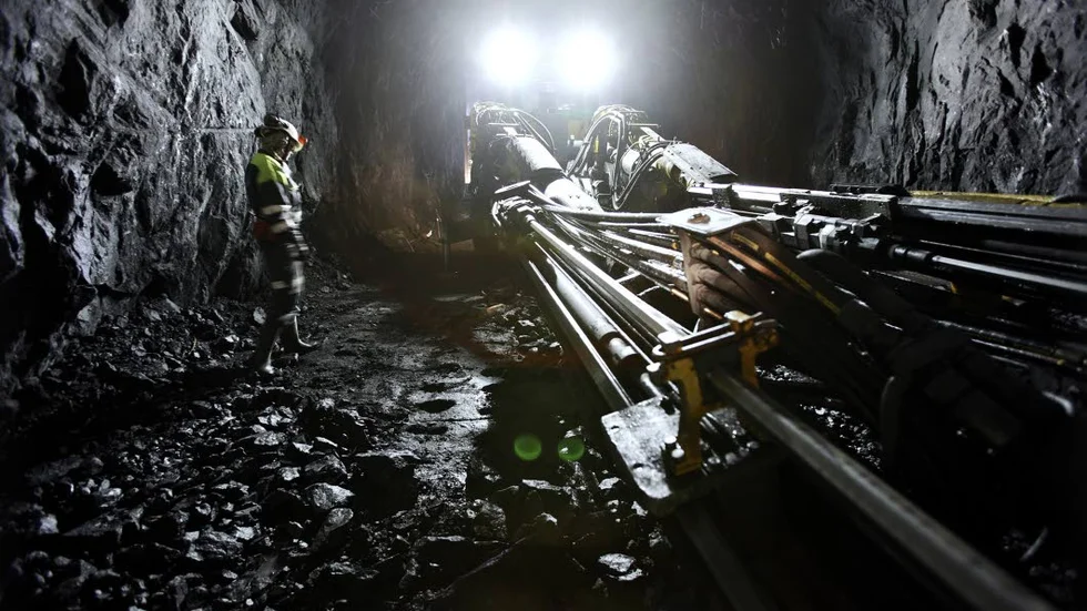 SVÅRT. Det kan bli svårare för eleverna i bergteknik att få jobb inom gruvnäringen i Malmfälten framöver. FOTO: FREDRIC ALM/LKAB