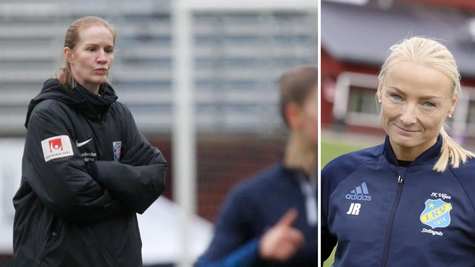Julie Rytterlund (till höger) är klar som ny akademichef i Eskilstuna United.
