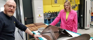 Pressat superpapper kan bli bildelar