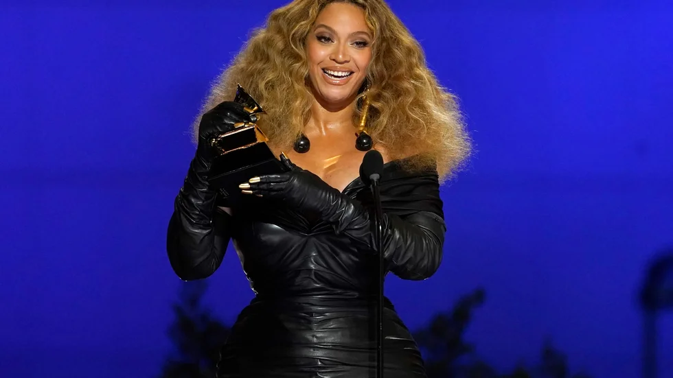 Beyoncé kan bli den artist som fått flest Grammys någonsin i natt. Arkivbild.