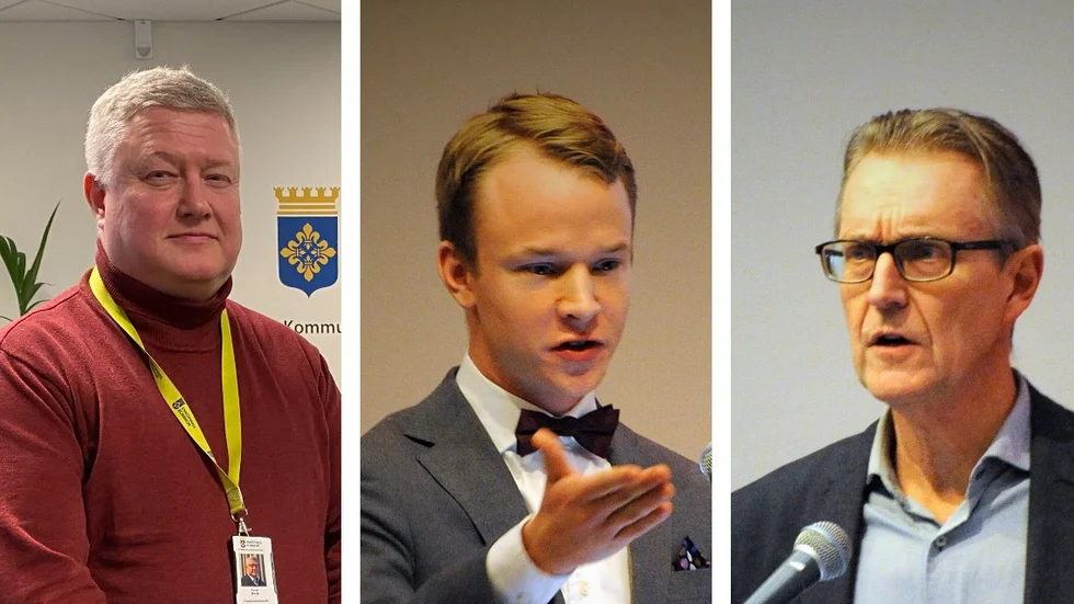 Peter Book (M), Jesper Englundh (S) och Anders Wikman (NE) ser både för- och nackdelar.