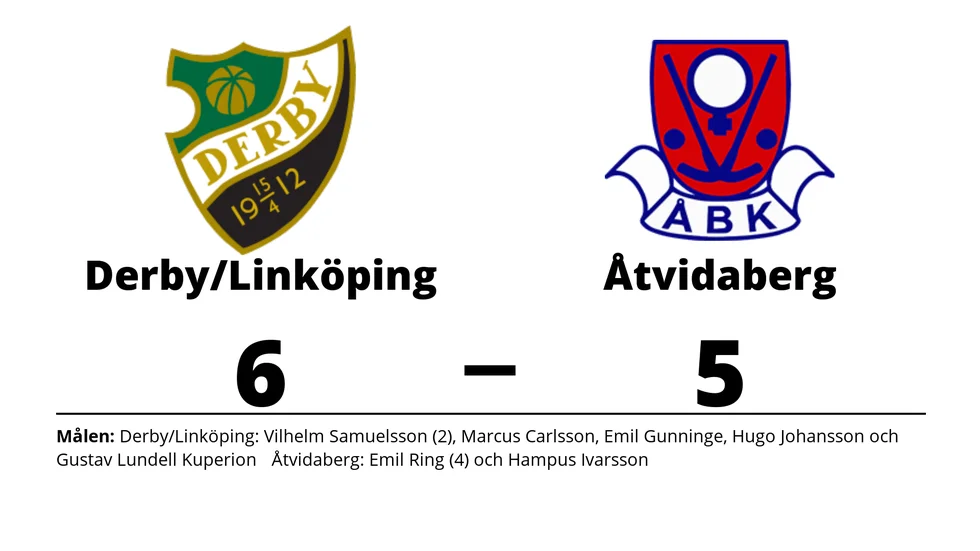 Derby Linköping BK vann mot Åtvidabergs BK