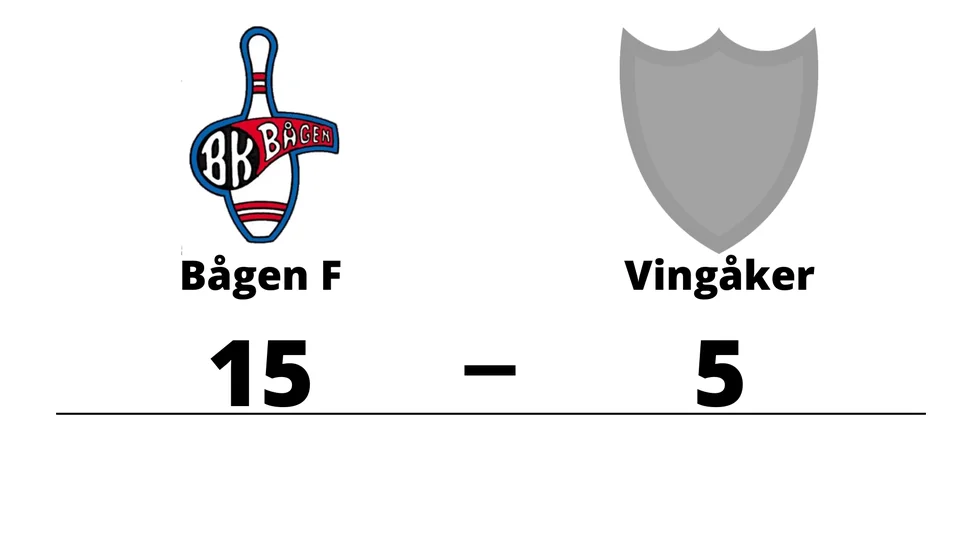 BK Bågen F vann mot Vingåkers BK