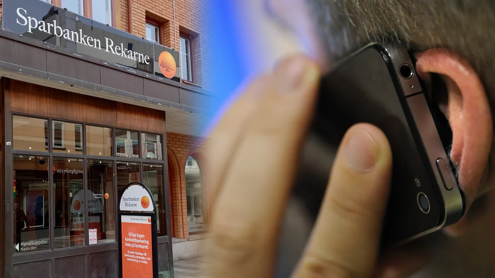 Det är svårt att komma fram till sin bankkontakt på telefon, tycker insändarskribenten.