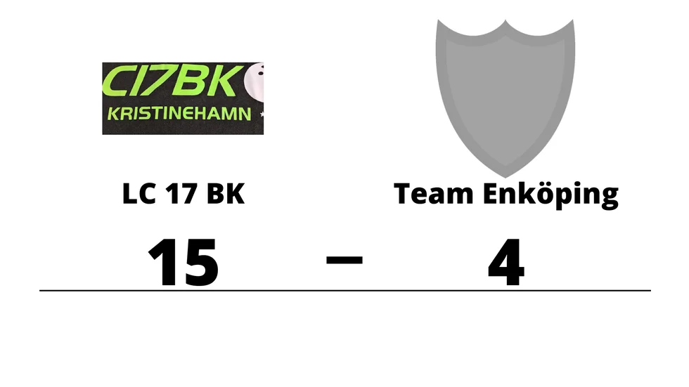 LC 17 BK vann mot Team Enköping BK