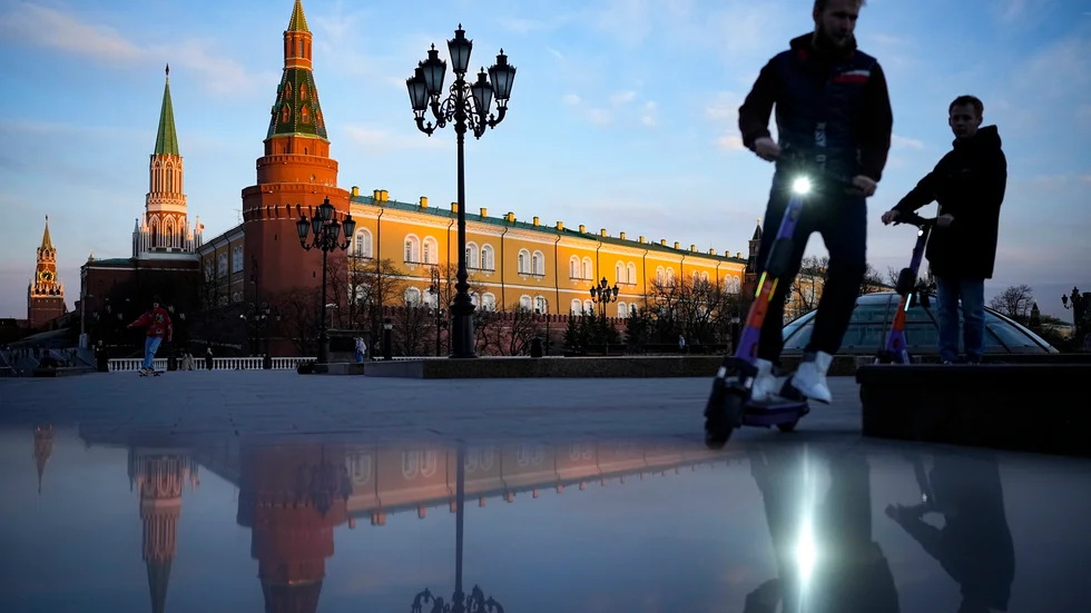 Österrikiska banken Raiffeisen kan vara på väg att lämna Moskva och Ryssland. Arkivbild.