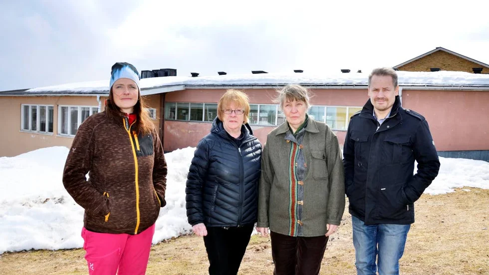 15 maj 2017. Barbro Rantatalo på en arkivbild från i fjol, mitt i kampen för Korpilombolo badhus överlevnad.