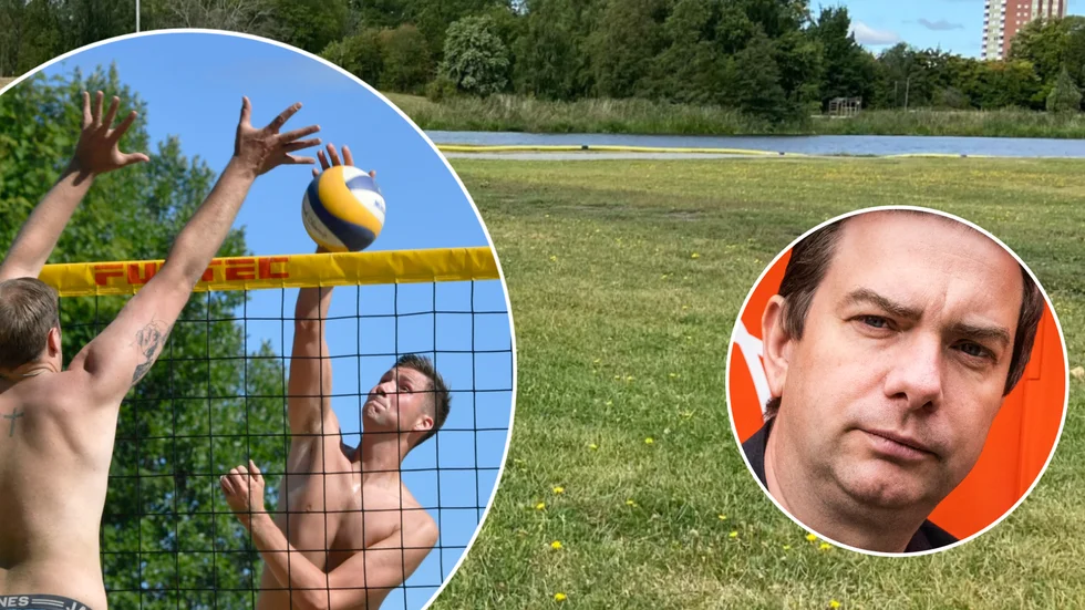 Kommunstyrelsens ordförande Jimmy Jansson (S) är starkt kritisk mot mark- och miljödomstolens beslut i frågan om placeringen av de tänkta beachvolleyplanerna.