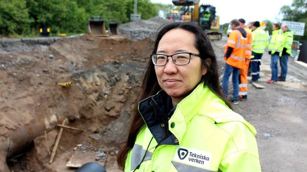 Anna Lövsén är affärsområdeschef för vatten och avlopp på Tekniska verken. Nu tar hon även över vd-stolen på Svensk Biogas.