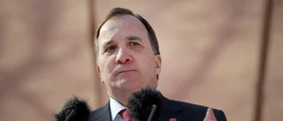 Stefan Löfven går i MP:s ledband