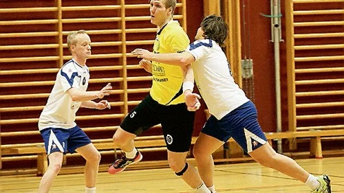 Eric Schultz var en av Hultsfreds bästa spelare i vinstmatchen mot Flottan.
