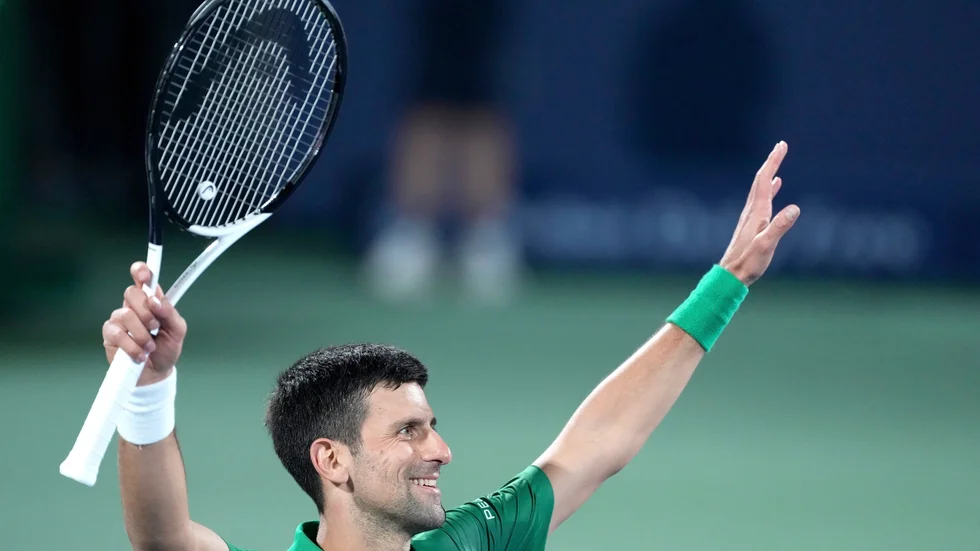 Novak Djokovic kan få spela i Franska mästerskapen efter lättade restriktioner i Frankrike. Arkivbild.