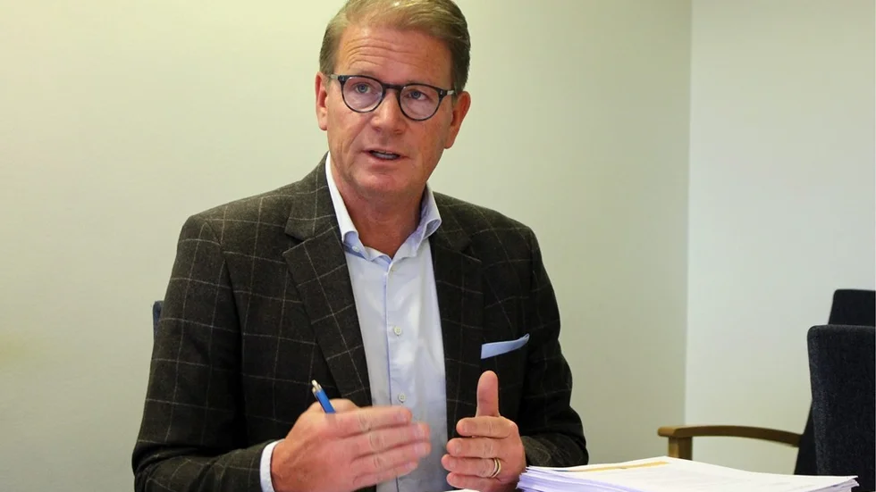 Harald Hjalmarsson (M) säger att moderaterna i kommunen vill ha en extern finansiering av en södra infart till Västervik.