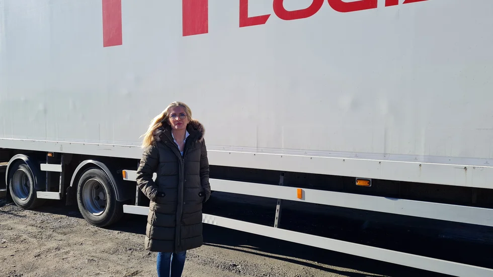 TT-logistik ligger i Kjula logistikpark utanför Eskilstuna. Mirre Cederlöf, är delägare i bolaget. 