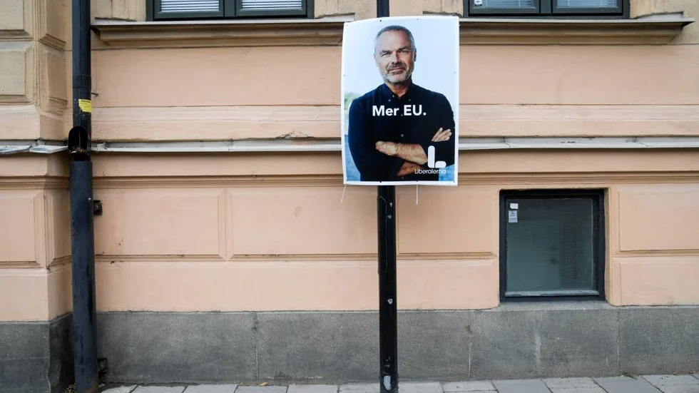 Jan Björklund, den ende ledande svenske politiker som talar om att stärka EU.