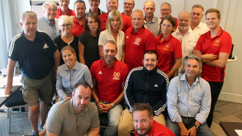 Personalen och de förtroendevalda i Östergötlands fotbollförbund är samlade i helgen på Himmelsby i Mantorp för en framtidskonferens.