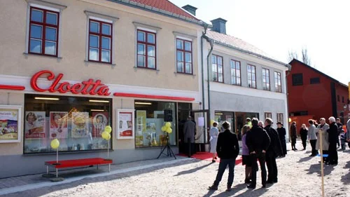 Under fredagen fanns det möjlighet att kika in i butiken.