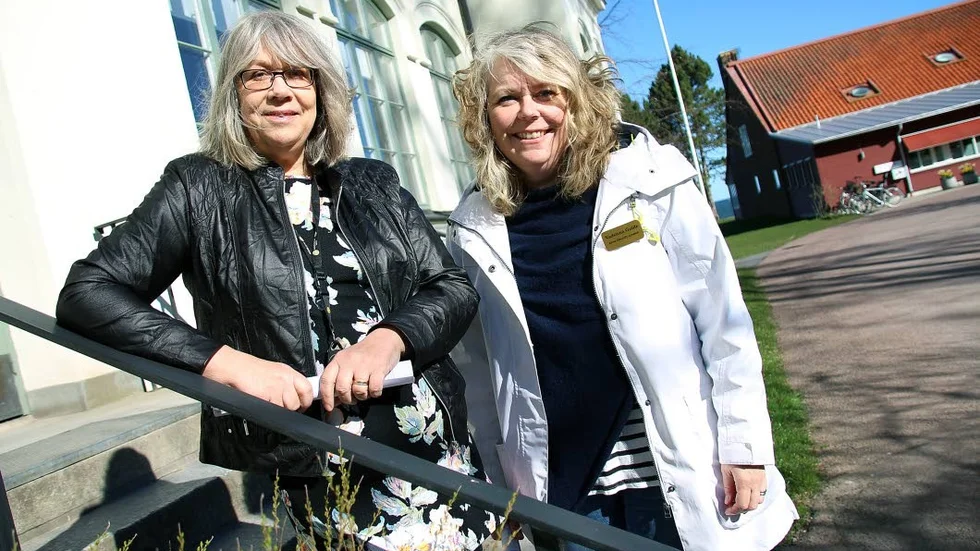 Anita Gustavsson och Anna Eklundh Jonsson ser fram emot höstterminen.
